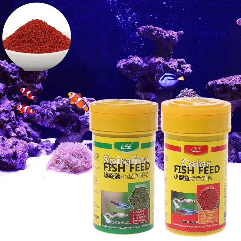 Spirulina Food Tropical Fish Nutrition for Aquarium Tank – photo 2
