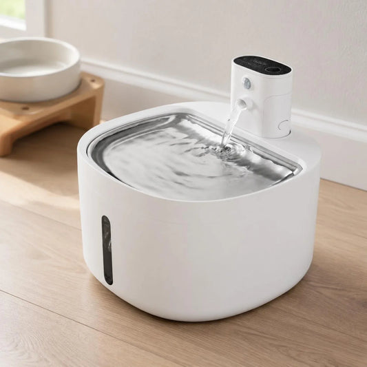 Pet Drinking Fountain Top-Mounted Feline - ProPawPet.com