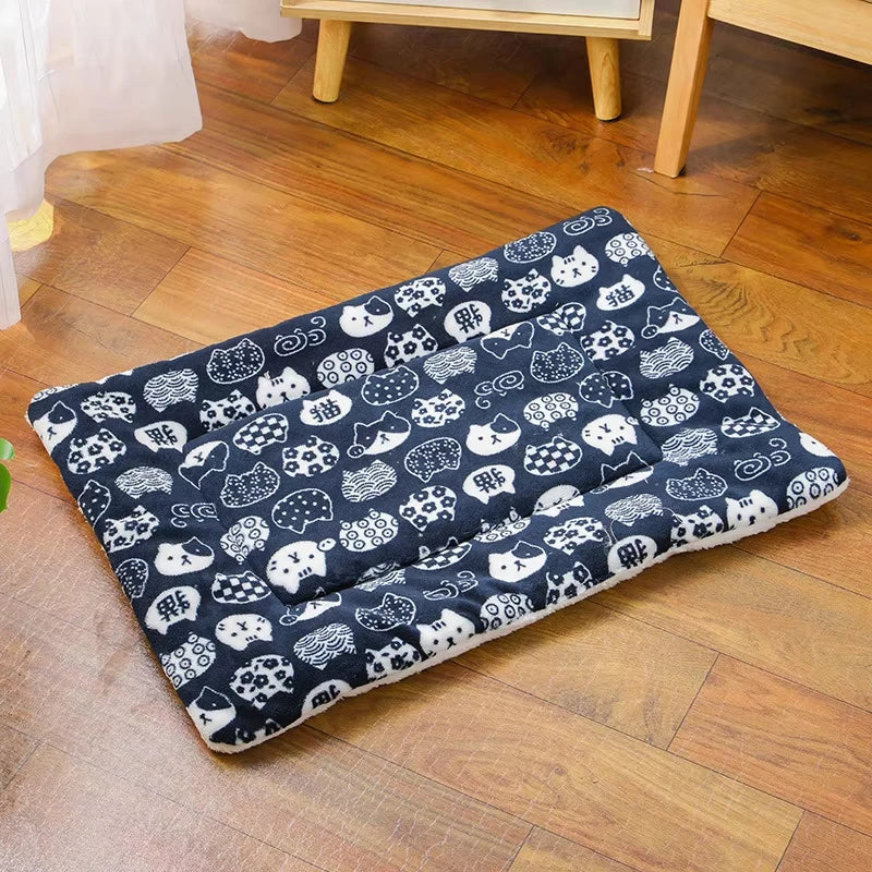 KEMORELA Flannel Pet Sleeping Mat Dog Bed - ProPawPet.com
