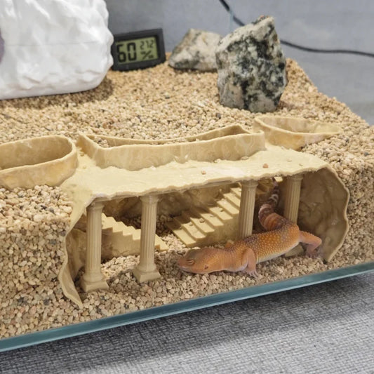3D Printed Roman Secret Realm Aquarium Cave - ProPawPet.com