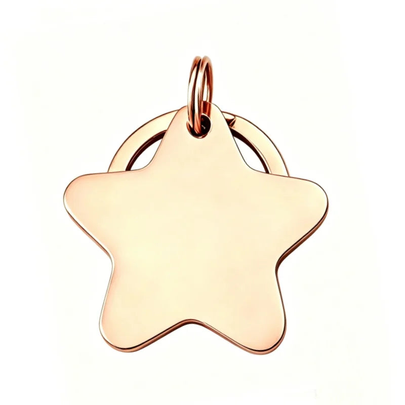 Personalized Star Pet ID Tag, Engraving - ProPawPet.com