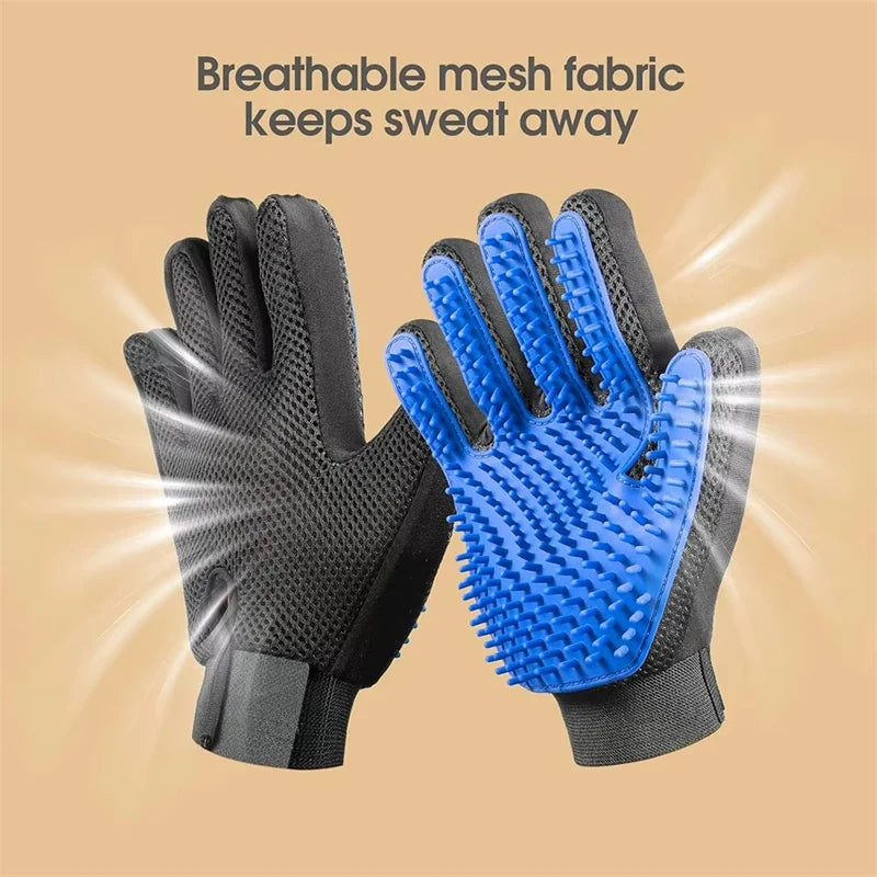 Dog Cat Hair Removal Gloves Pet Beauty - ProPawPet.com