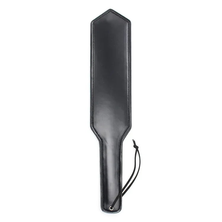 Classic Black Leather Paddle Whip – Whips, Crops & Spurs