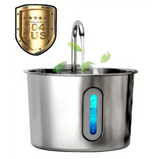 Stainless Steel Cat Water Fountain 2.2L - ProPawPet.com