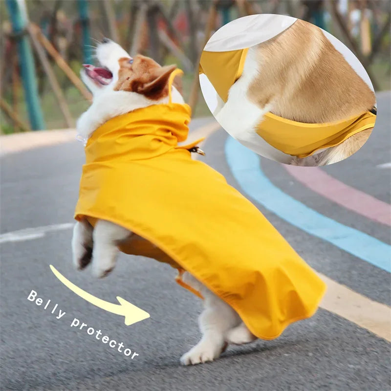 Fullnai Rainy Season Puppy Dog Raincoat - ProPawPet.com