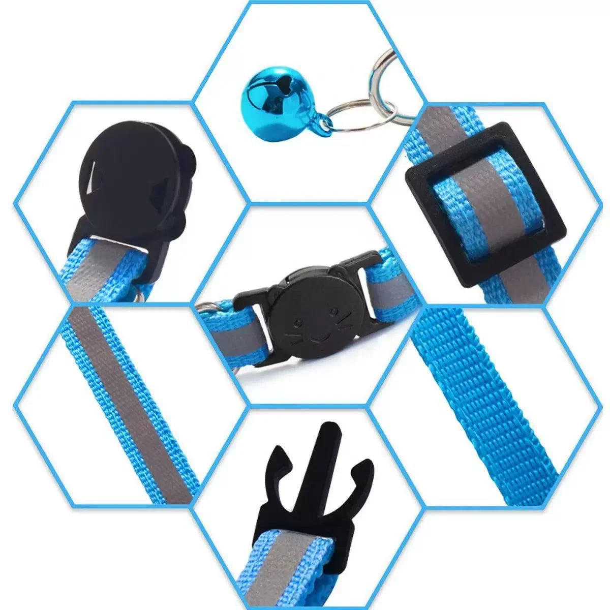 Cat Collar Colors Reflective Breakaway Neck - ProPawPet.com