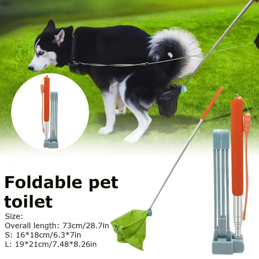 28.7-inch Long Handle Steel Dog Cat Pet Poop - ProPawPet.com