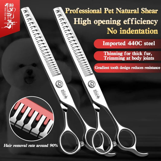 Yinghua PET Professional Scissors with 3D Seamless Straight