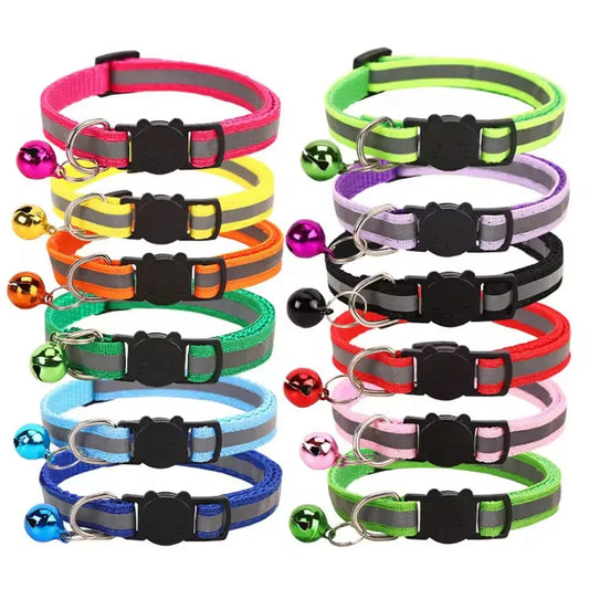 Reflective Breakaway Cat Collar Neck Ring - ProPawPet.com