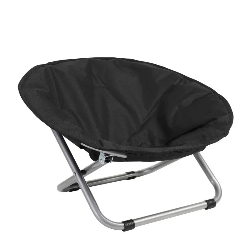 Portable Pet Moon Chair Outdoor Camping Cat & Dog Foldable Bed – 3 Colors