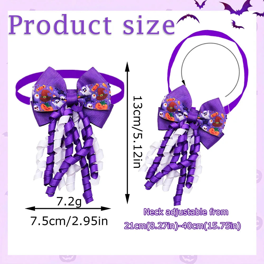 100/50PCS Handmade Puppy Bows For Halloween - ProPawPet.com
