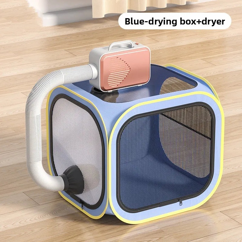 Portable Pet Drying Box Cat Bath Blow Anti-escape – Cat Supplies