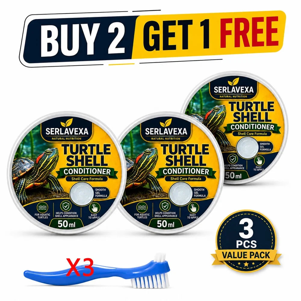 Sikezhan Turtle Care Set with Aquatic Pellets Shell – 10 Colors