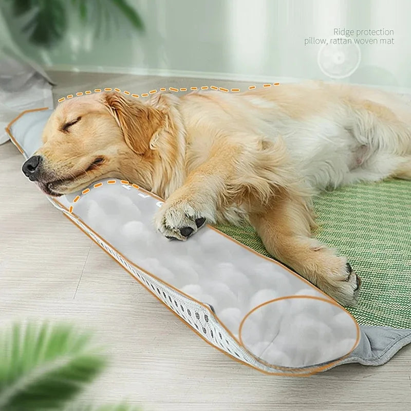 Summer Dog Bed Cat Cool Mat Breathable Pet - ProPawPet.com