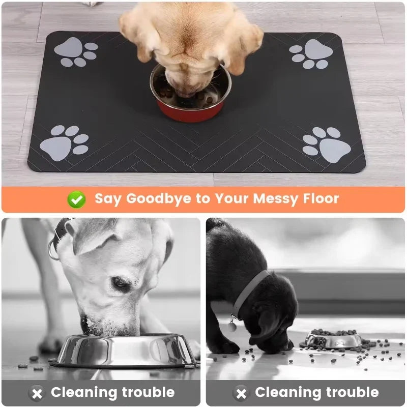 Winter Feeding Mat-Absorbent Pet Placemat - ProPawPet.com