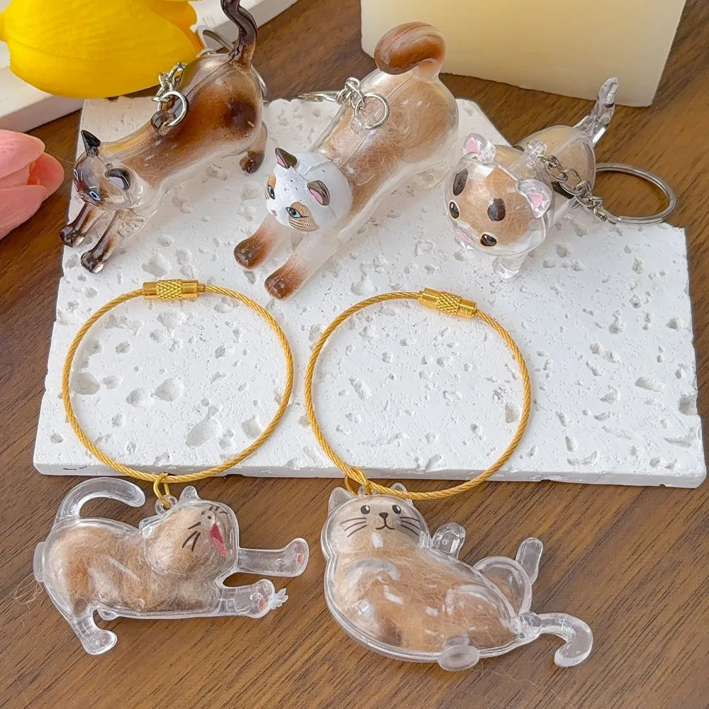 New Transparent Cat Hair Storage Capsule - ProPawPet.com