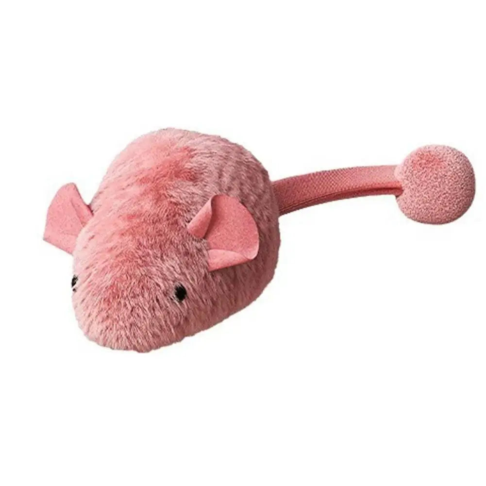 Interactive Plush Mouse Cat Plaything Night Luminous Pet Kitten Chew – photo 4