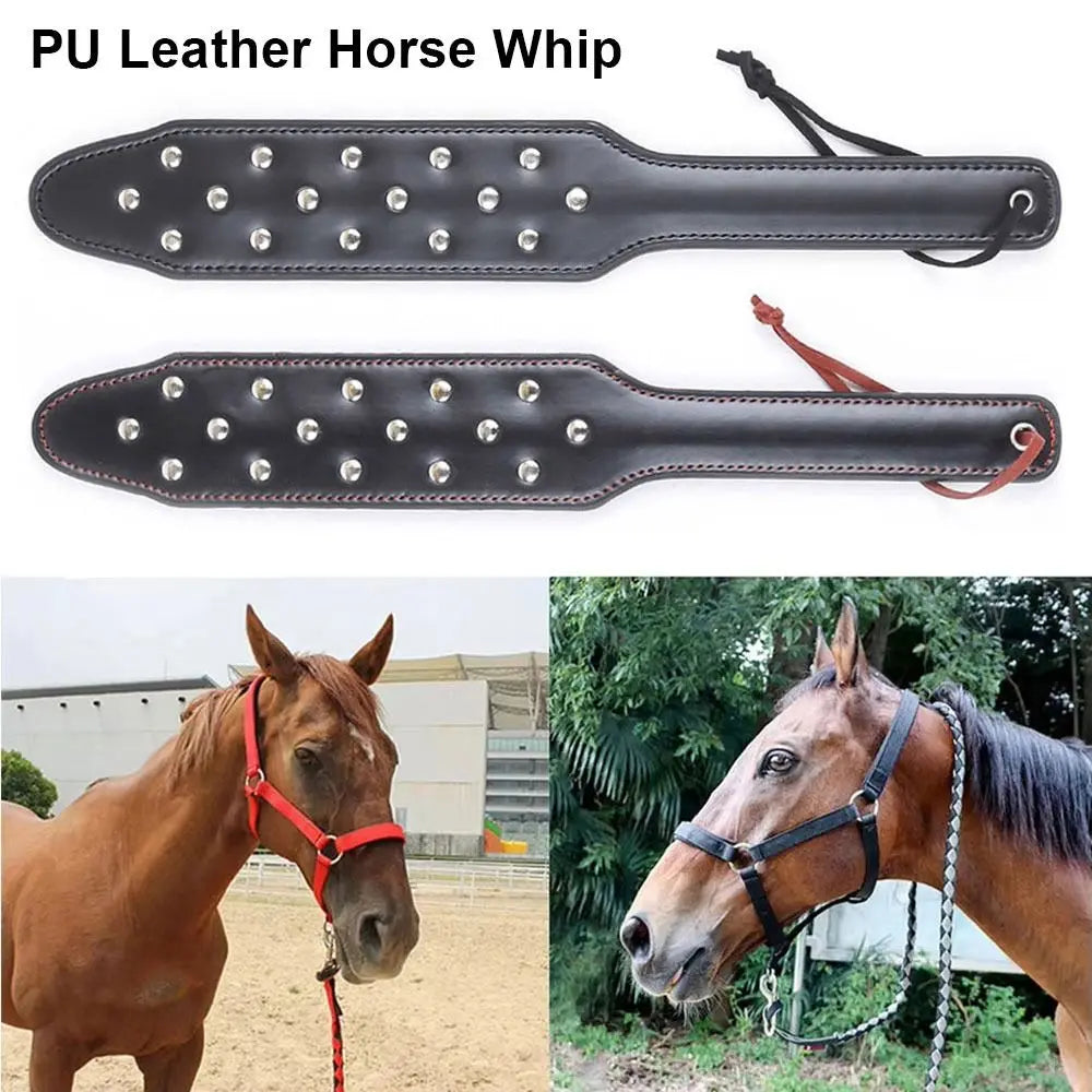 1Pcs Spanking Paddles Horse Whip With Handle - ProPawPet.com