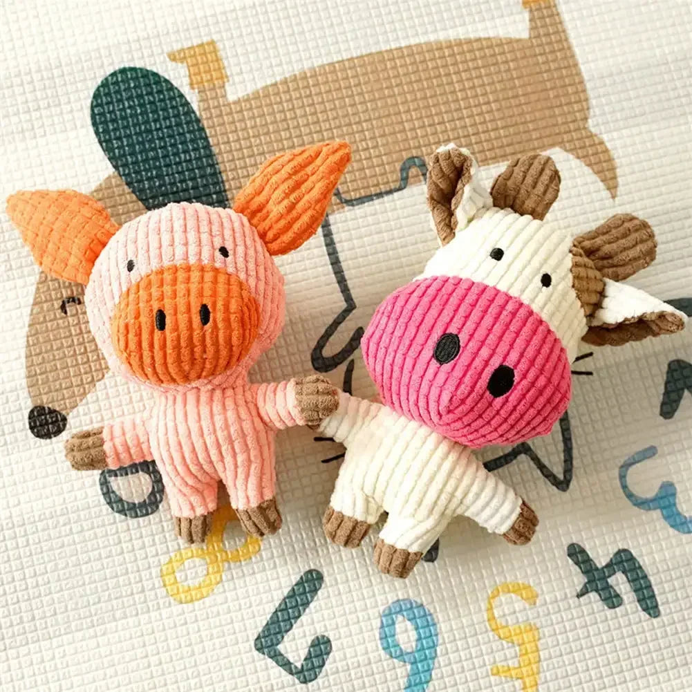 Plush Dog Toys Corduroy for Small Medium - ProPawPet.com
