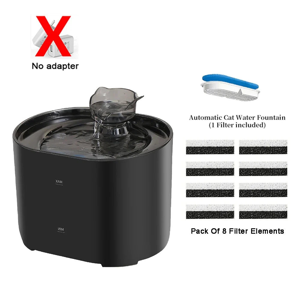 Cat Water Fountain Auto Recirculate Filtring Dog Dispenser – 4 Colors