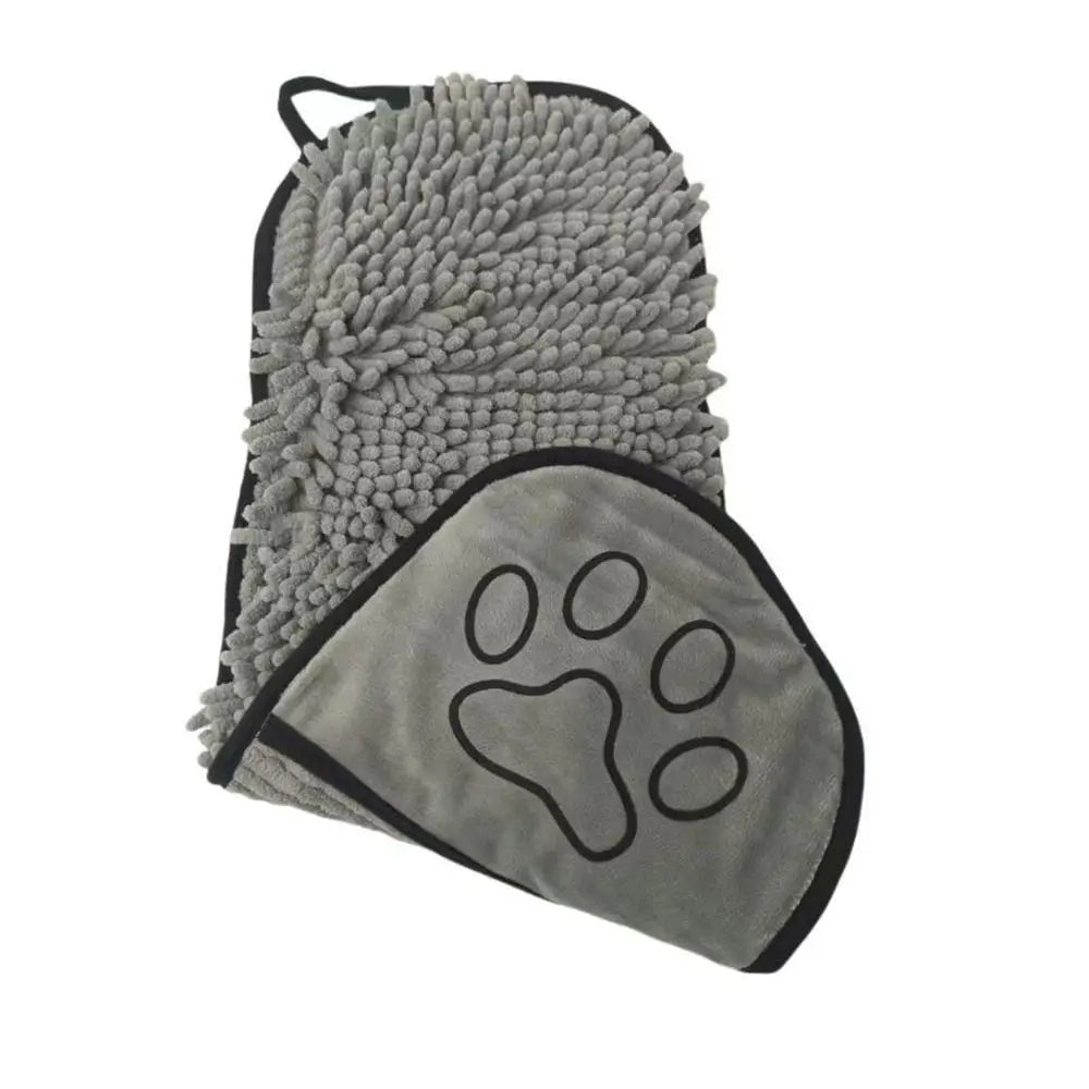 Soft Super Absorbent Quick‑dry Pet Bath Towel – Dog Supplies