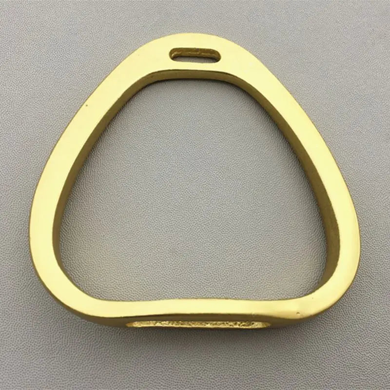 Aluminum Stirrups Golden Racing 10cm Orange Horse – 3 Colors