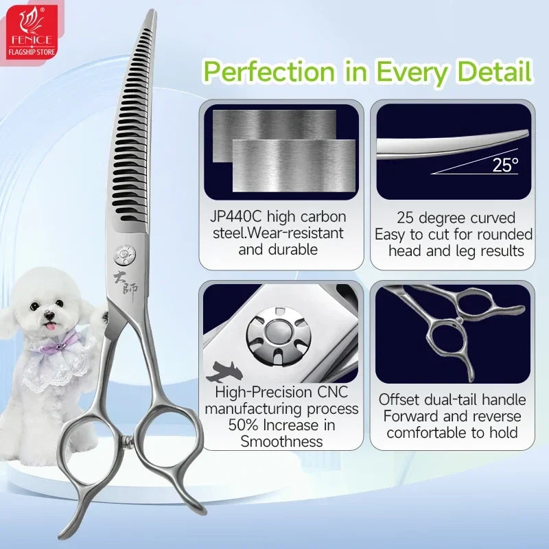 Fenice High-End JP440C/VG10 7/7.25 Inch 5D - ProPawPet.com