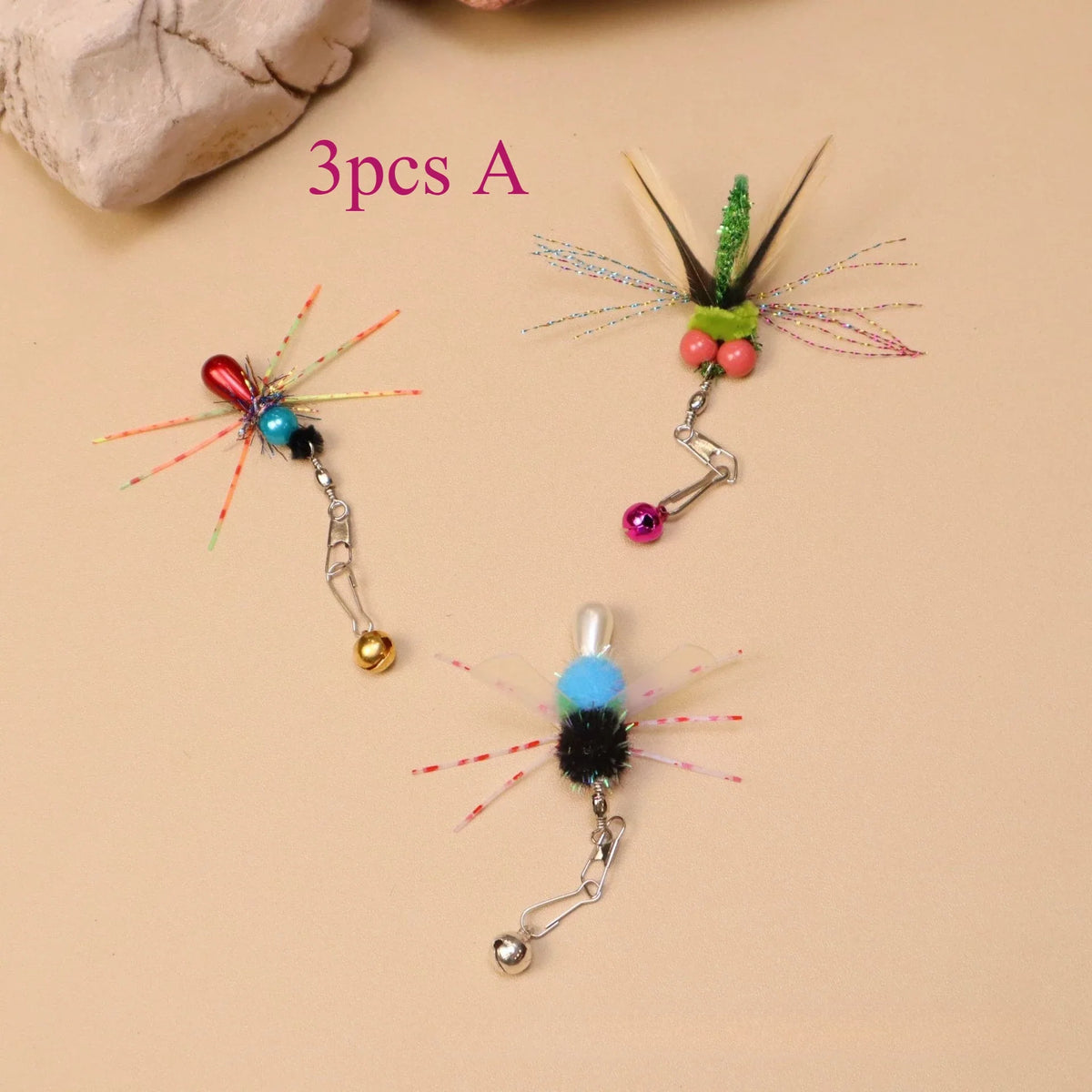 Colorful Simulation Insect Cat Teaser – Cat Supplies