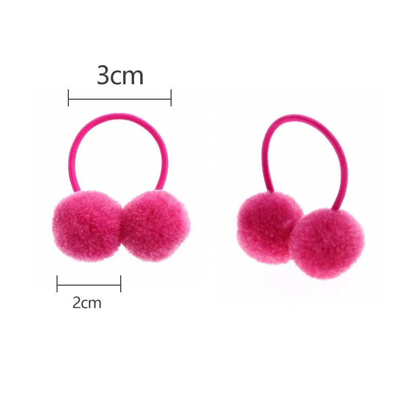 5/10pcs New Dog Double Plush Elastic Solid - ProPawPet.com