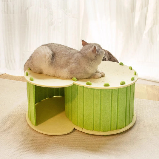S-Shaped Double Layer Felt Cat Tunnel - ProPawPet.com