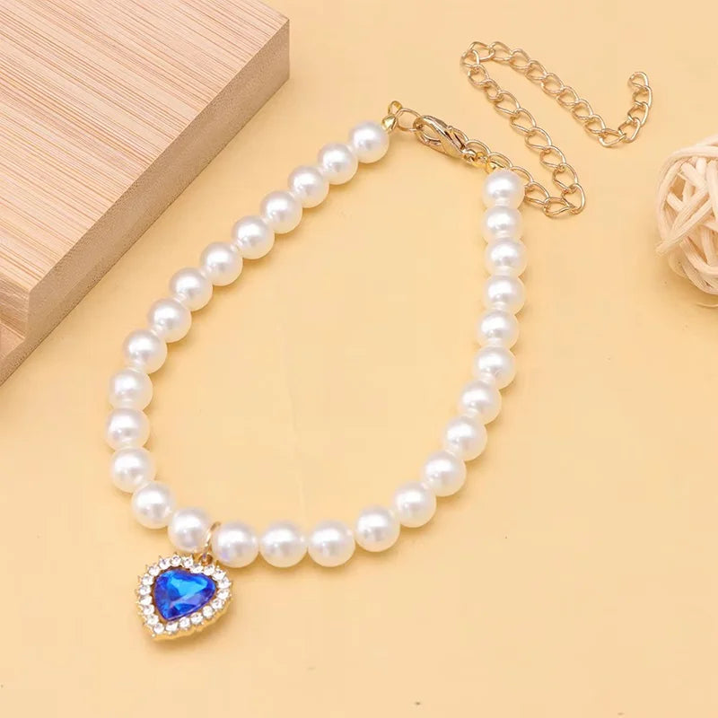 Pet Rhinestone Collar Adjustable Cat - ProPawPet.com