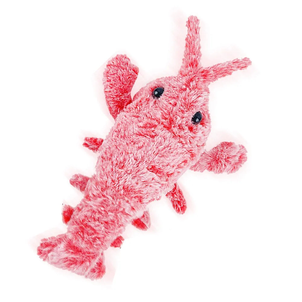 USB Charging Lobster Cats Plaything Dancing Moving Washable Plush