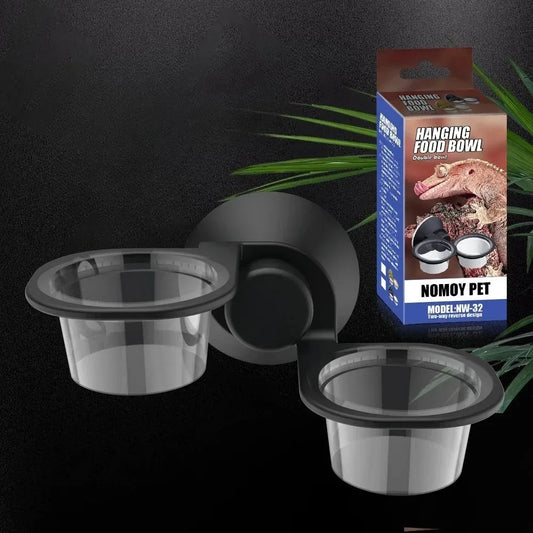2-in-1 Suction Cup Reptile Feeding Dish, - ProPawPet.com