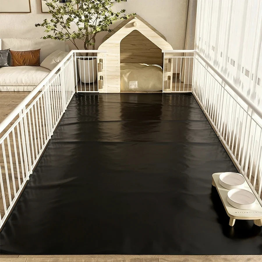 Thickened Pure Black PVC Waterproof Dog Pad - ProPawPet.com
