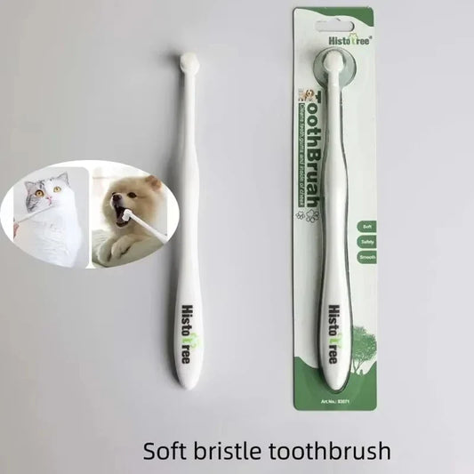 Round Head Pet Toothbrush Remove Bad Breath - ProPawPet.com