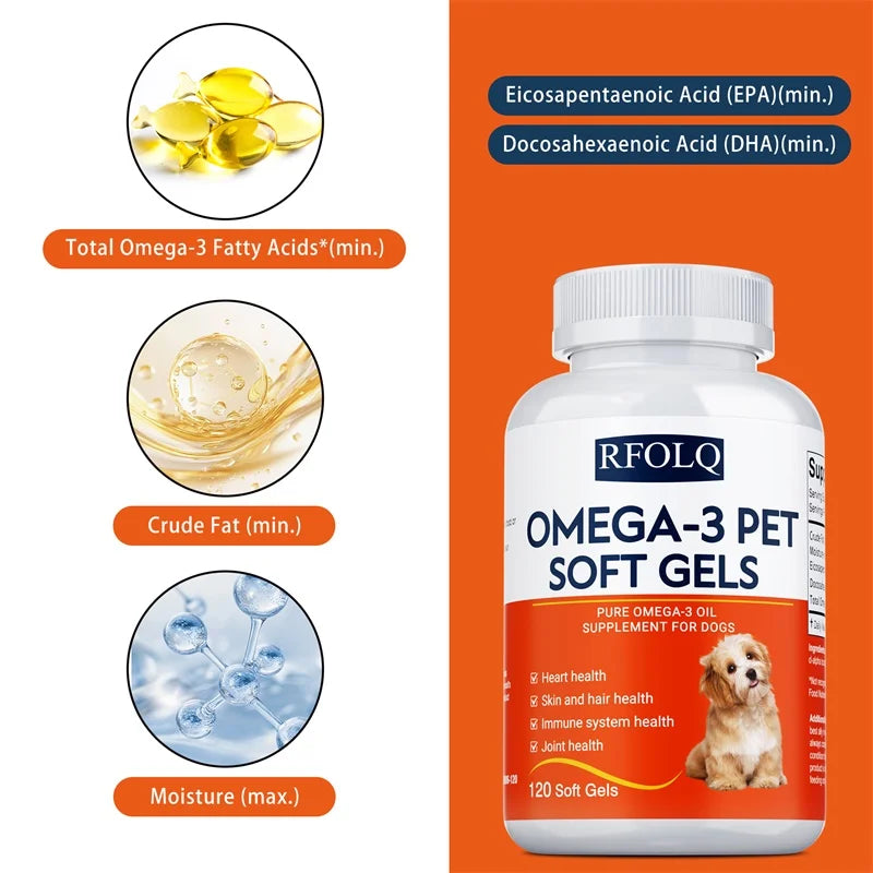 Omega-3 Pet Supplement - Fish Oil for Dogs - ProPawPet.com