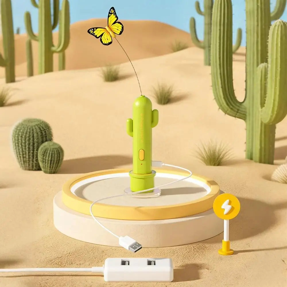 2 Play Mode Interactive Cat Toys Butterfly - ProPawPet.com