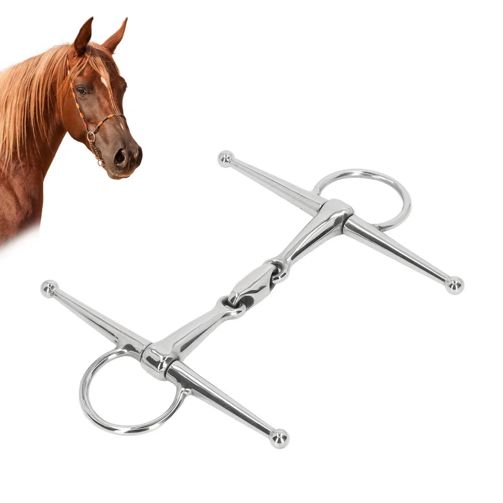 Stainless Steel Horse Mouth Bit Ring Design - ProPawPet.com