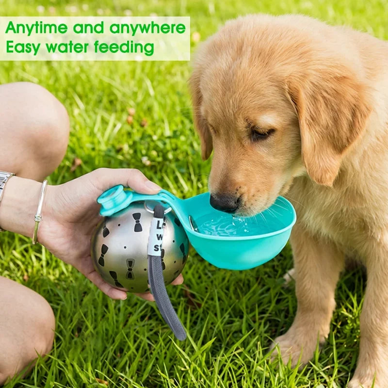 Portable Pet Water Bowl, 285ml, Foldable - ProPawPet.com