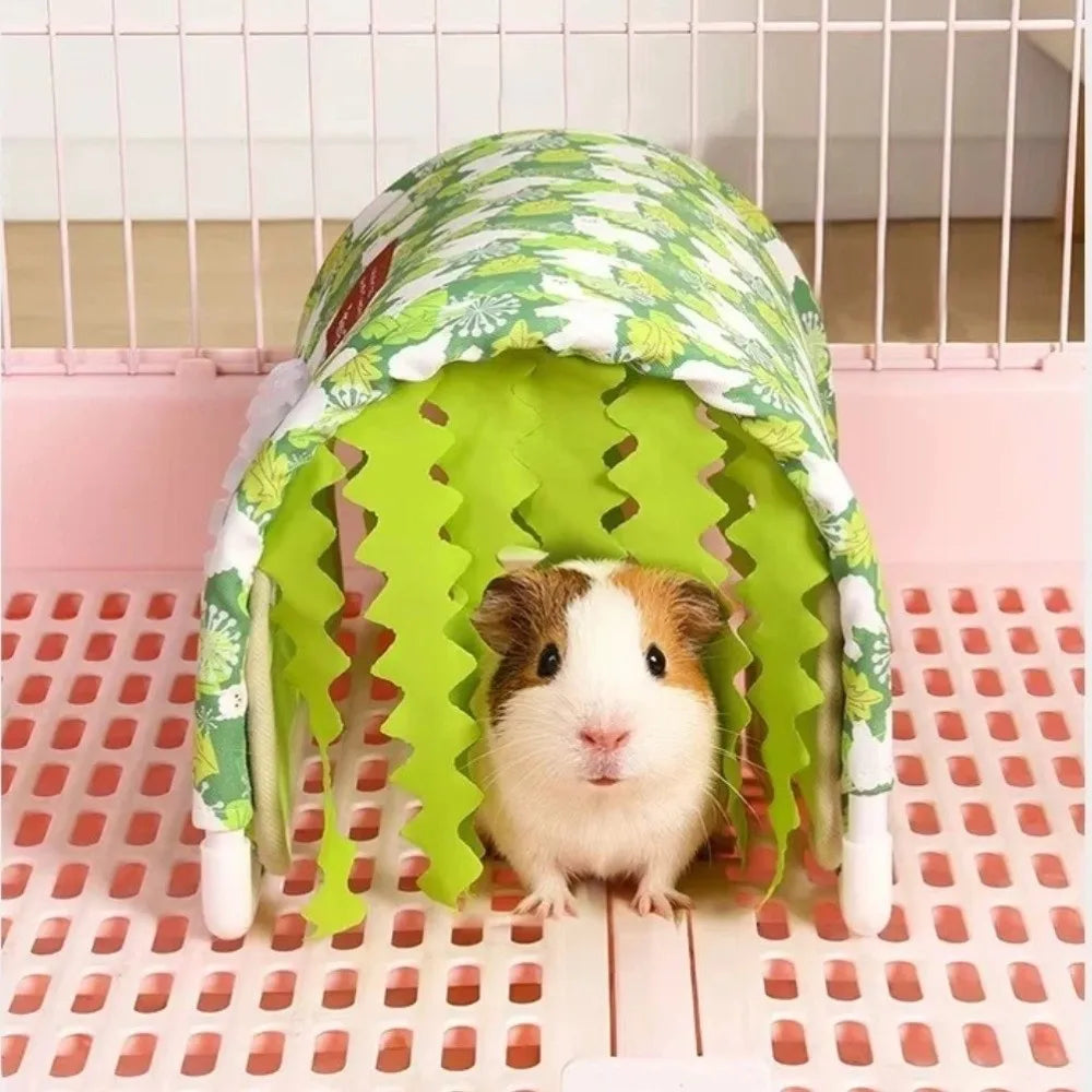 Cartoon Summer Hamster Shelter Bottomless - ProPawPet.com