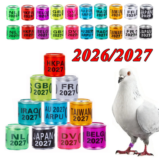 100Pcs 2026/2027 Year Multicolor Pigeon Foot - ProPawPet.com