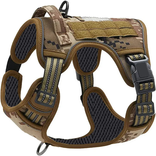 Military Tactical Dog Harness No Pull Large - ProPawPet.com