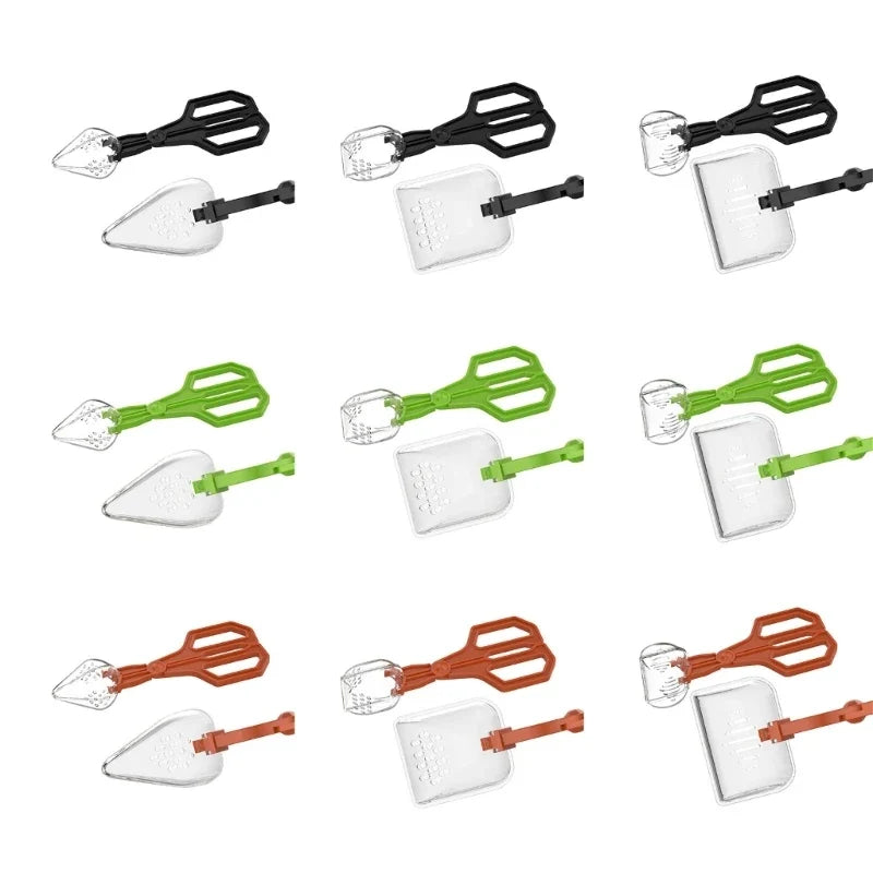 Clear Reptiles Feeding Tongs Ergonomic - ProPawPet.com
