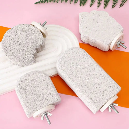 Pumice Parrot Stand Board Tooth Grinding - ProPawPet.com