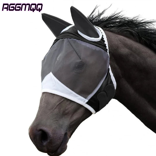 1PCFly Mask for Horse with Ears - Teslin - ProPawPet.com