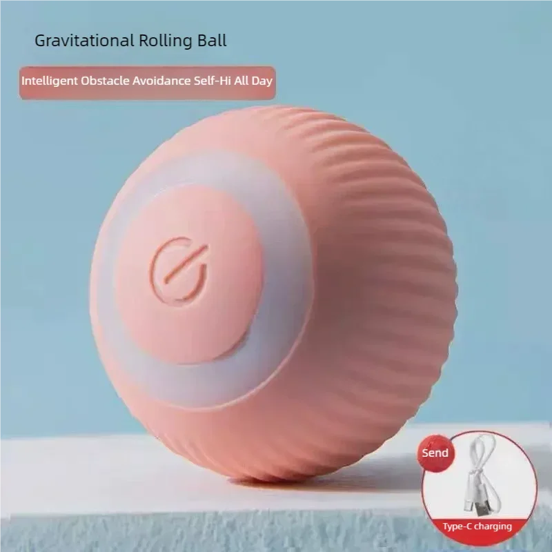 Automatic Rolling Ball Smart Cat Toy – Cat Supplies