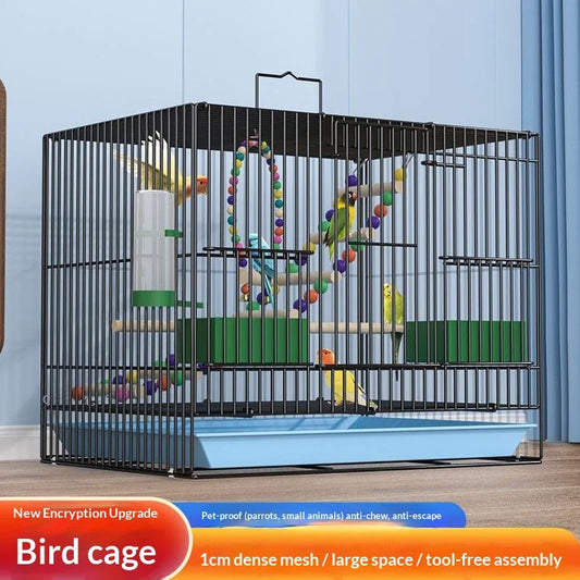 Large Metal Bird Cage Nests Parrot Cockatiel - ProPawPet.com