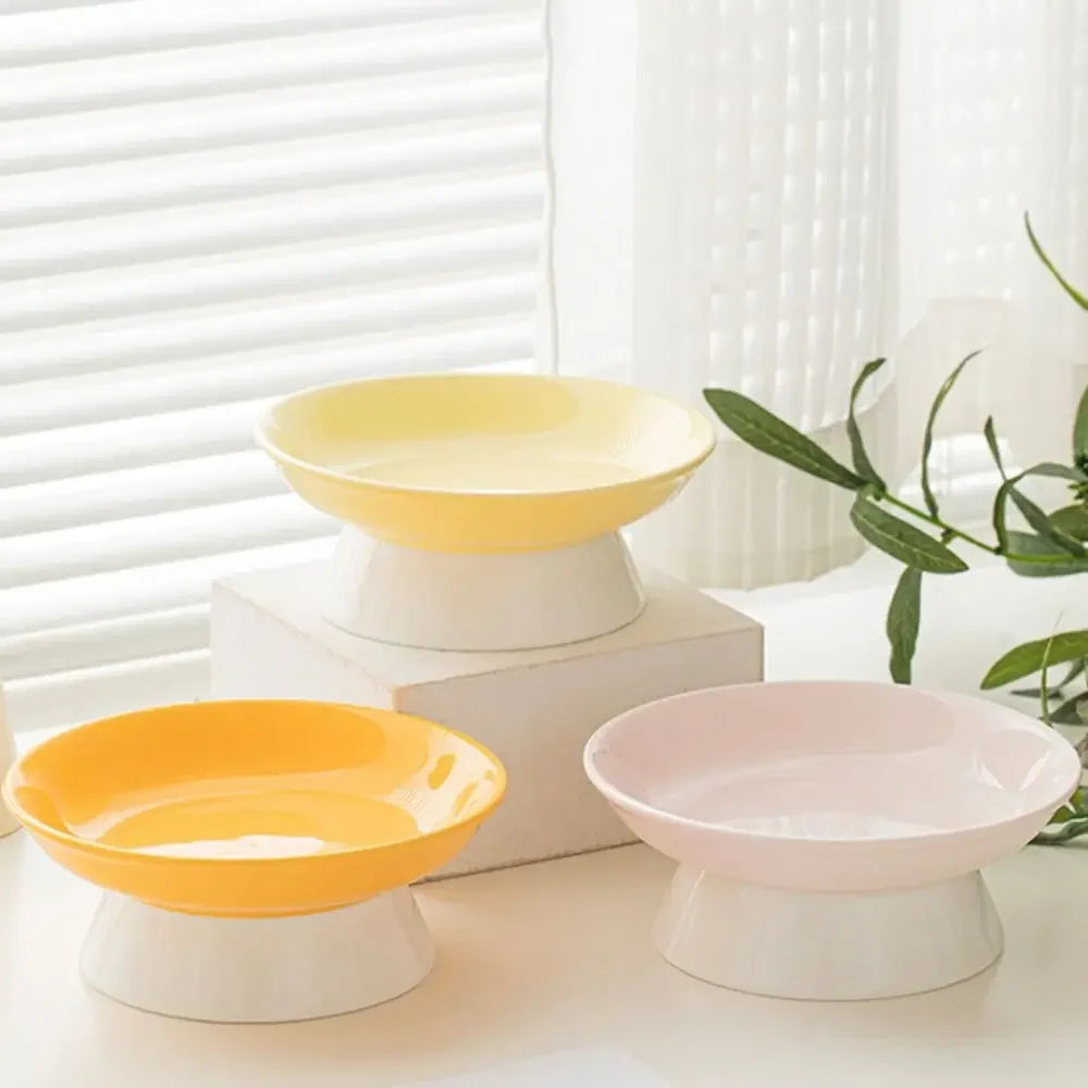 Creative Ceramic Cat Bowl Cute Large - ProPawPet.com