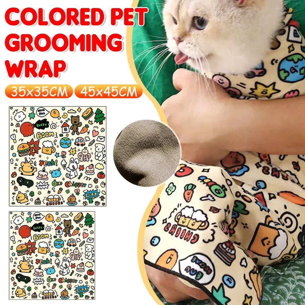 Cat Grooming Wrap Self-Adherent Cat - ProPawPet.com