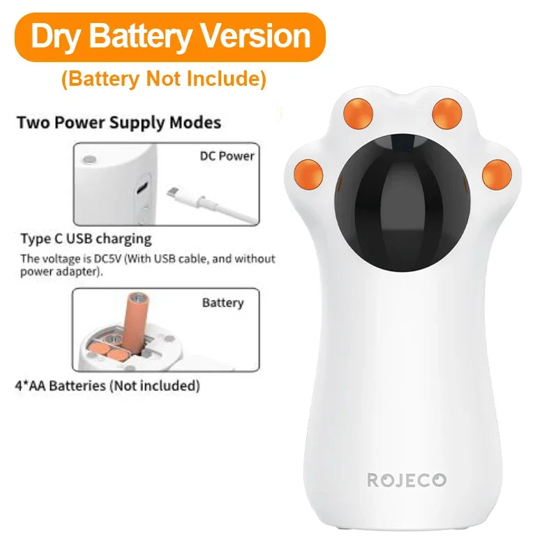 Rojeco Automatic Cat Laser Toy – Cat Supplies